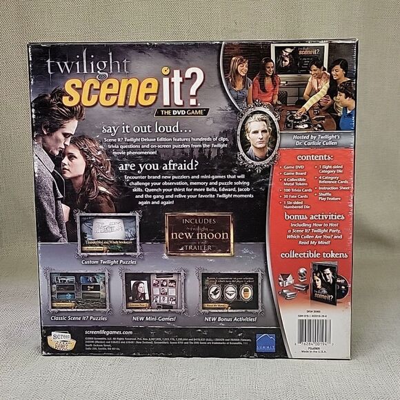 Twilight Scene It? DVD Board Game Mattel  2009 - Picture 2 of 12